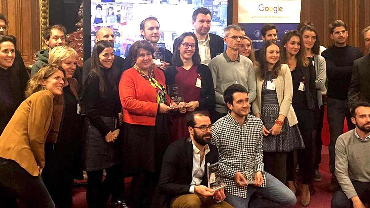 Les lauréats Google Moteur de Réussites Françaises 2016