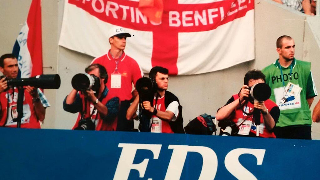Durant la Coupe du Monde 1998 en France alors photographe pour le magazine Onze Mondial